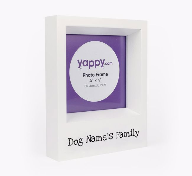 'Dog's Family' - Personalised Photo Frame for your {breedFullName}